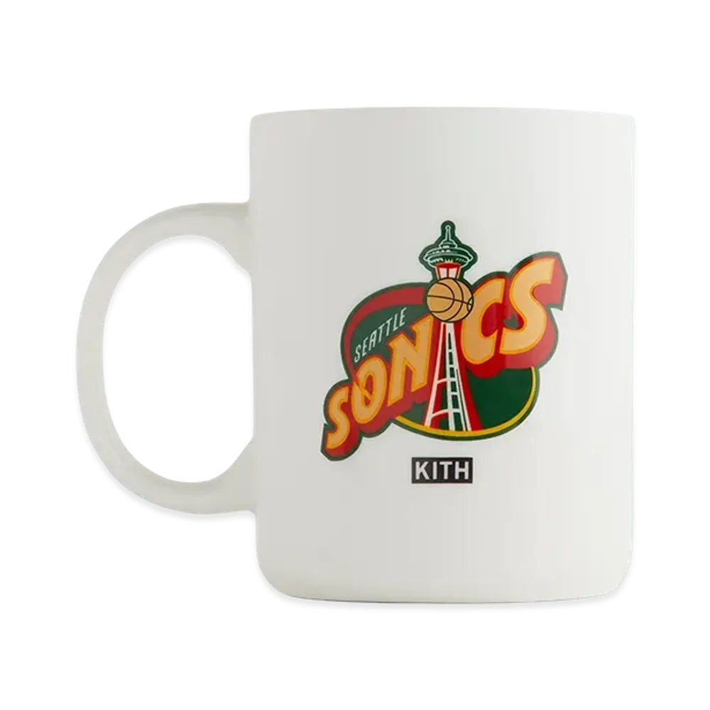 Kith x NBA All-Star Seattle SuperSonics Mug "White"