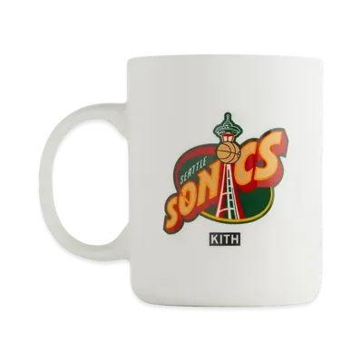 Kith x NBA All-Star Seattle SuperSonics Mug "White"