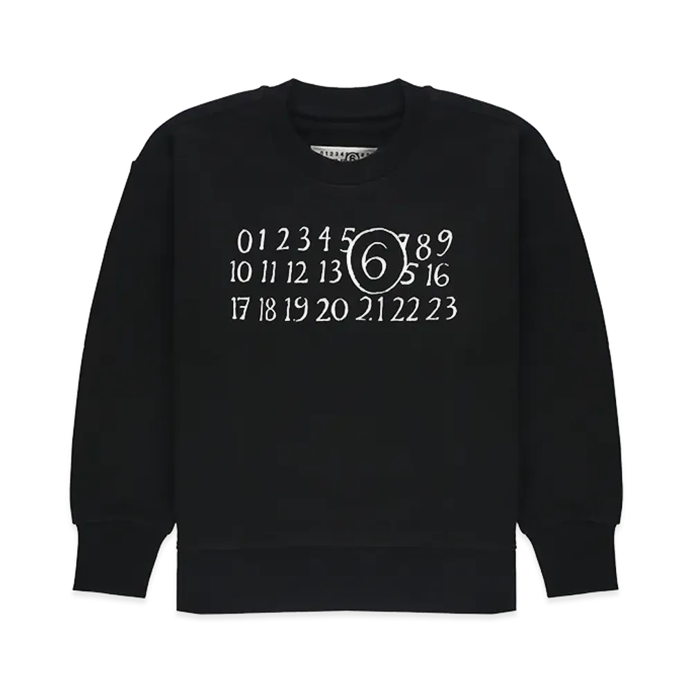 MM6 Maison Margiela Kids Sweatshirt "Black"