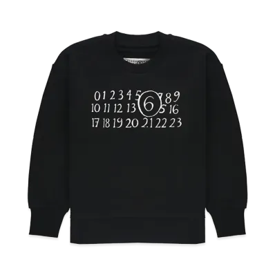 MM6 Maison Margiela Kids Sweatshirt "Black"