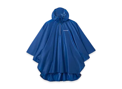mont-bell Trekking Rain Poncho "Blue"