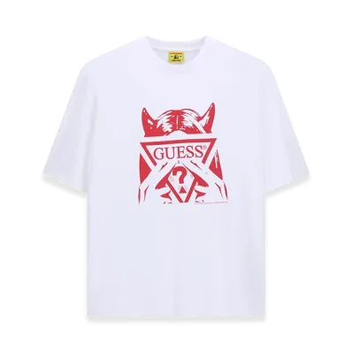 HYSTERIC GLAMOUR x GUESS JEANS Icon Tee "White"