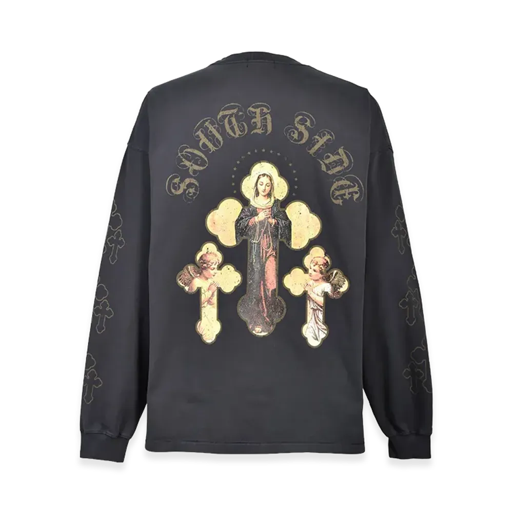 BREATH Cross Maria LS Tee "Black"