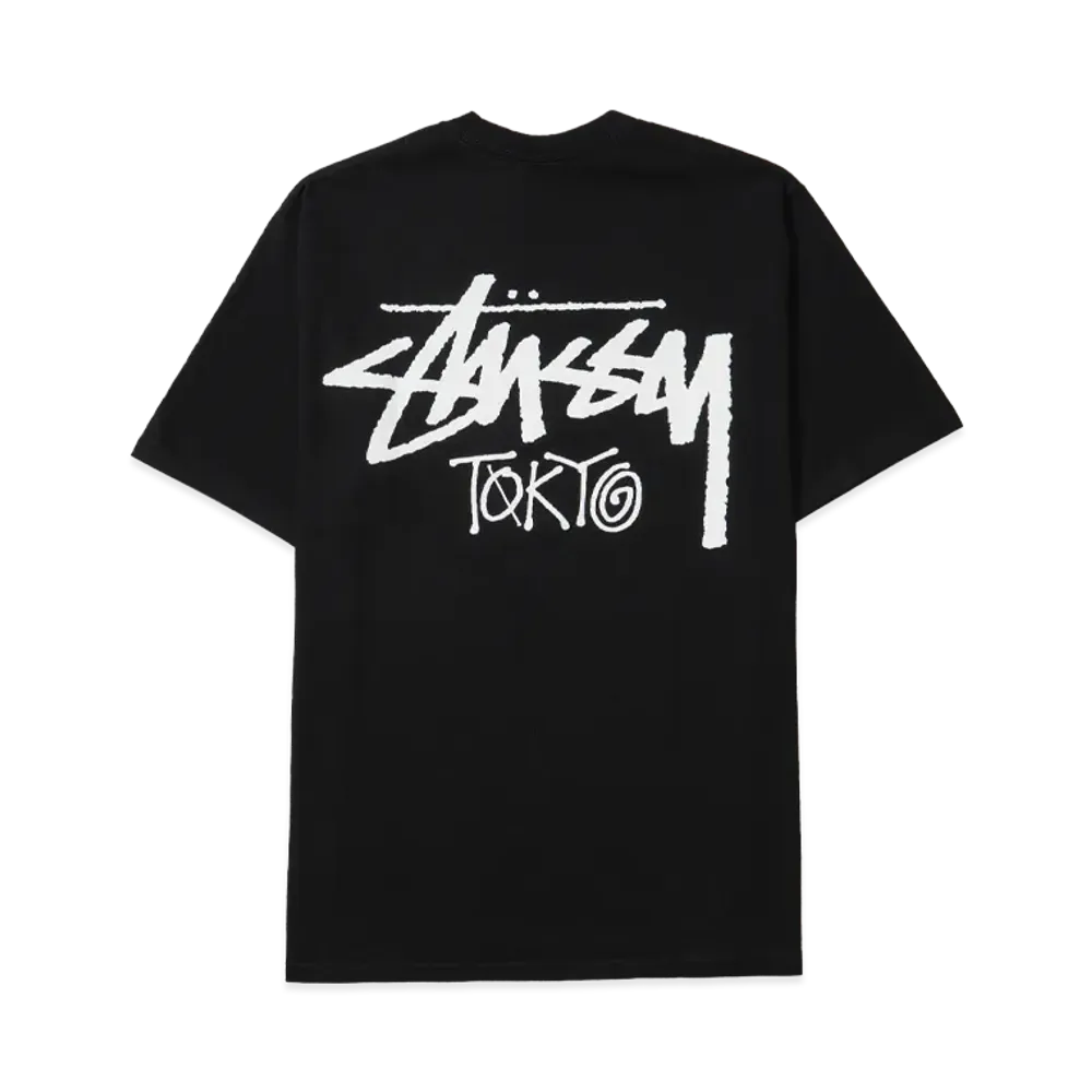 Stussy Stock Tokyo Exclusive S/S Tee "Black"
