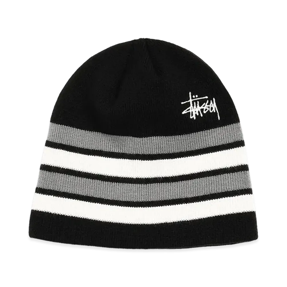 Stussy Basic Stripe Skullcap "Black"