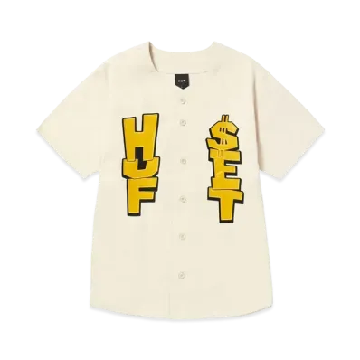 HUF Huf Team Baseball Jersey "Bone"