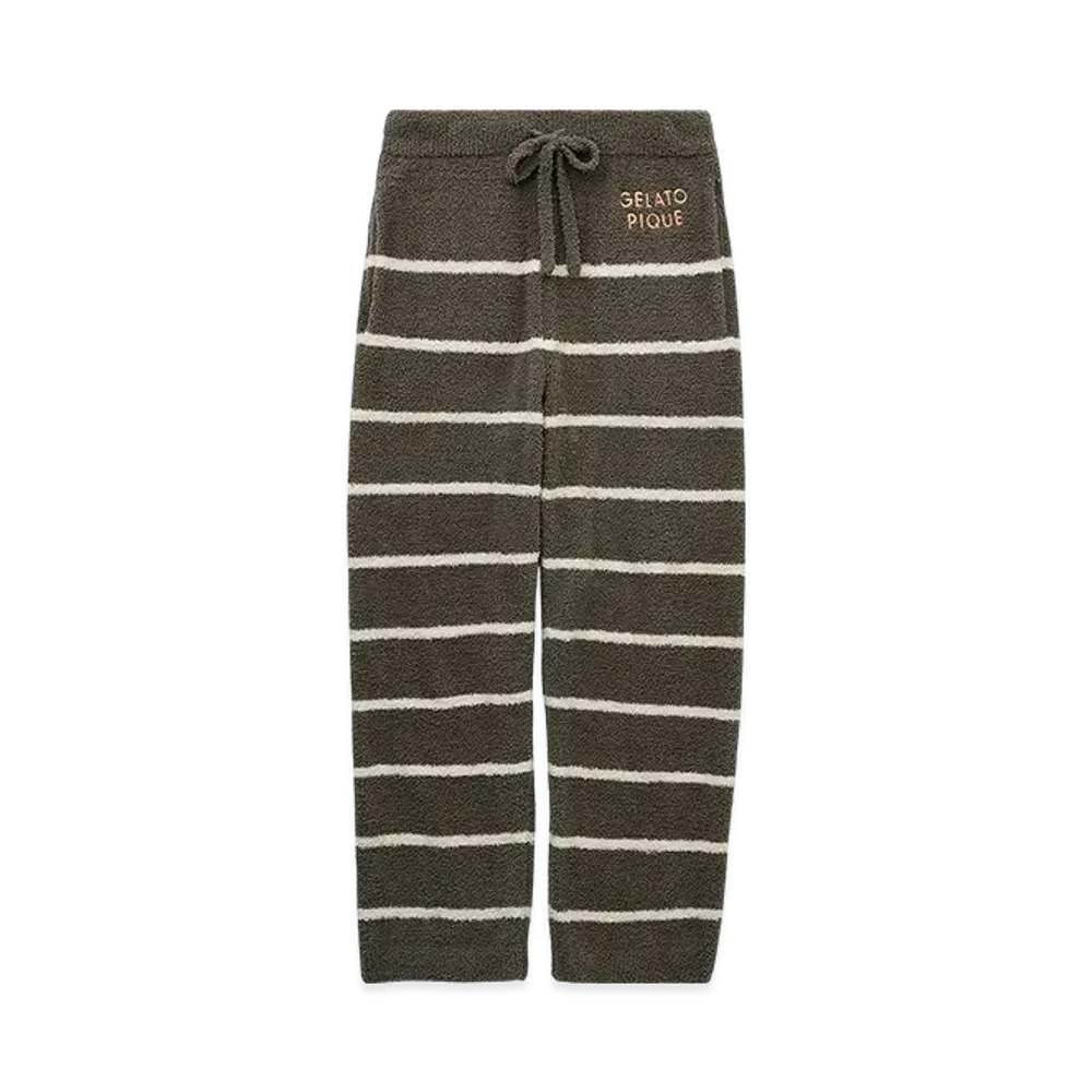 GELATO PIQUE Homme Powder Border Long Pants "Gray"