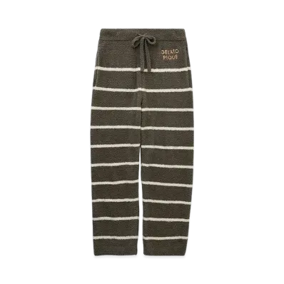 GELATO PIQUE Homme Powder Border Long Pants "Gray"