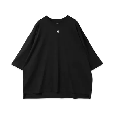 JieDa JieDa OVER SIZE TEE "BLACK"