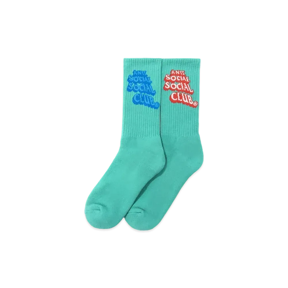 ANTI SOCIAL SOCIAL CLUB Pop Up Socks "Green"