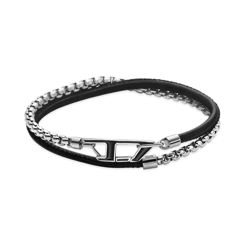 Diesel Dx1472 Bracelet "Silver Black"
