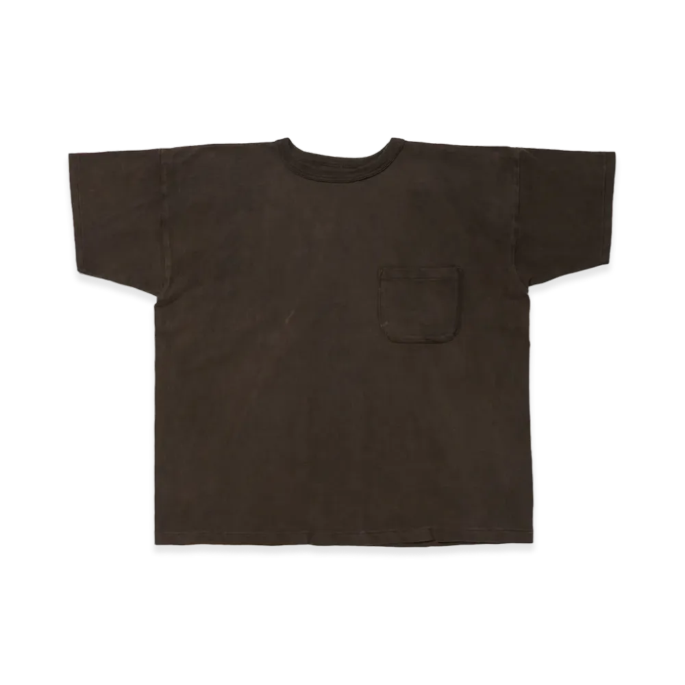 T.T Taiga Takahashi LOT.601 Tee Shirt "Mud Dyed Brown"