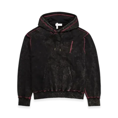 H&M x Glenn Martens Printed Sweatshirt "Dark Brown"