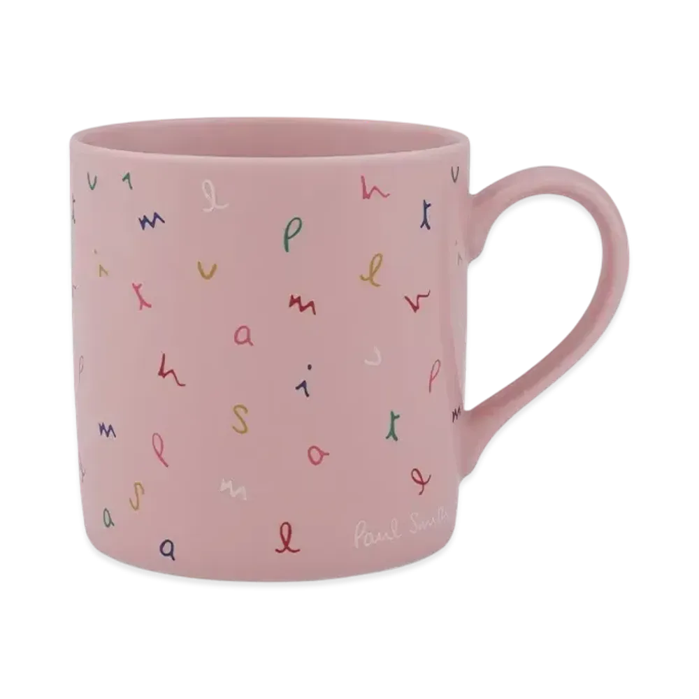 Paul Smith Random Logo Mug "LightPink"