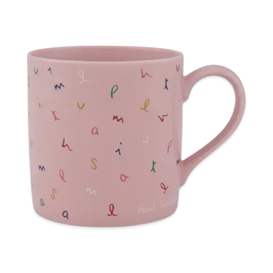 Paul Smith Random Logo Mug "LightPink"