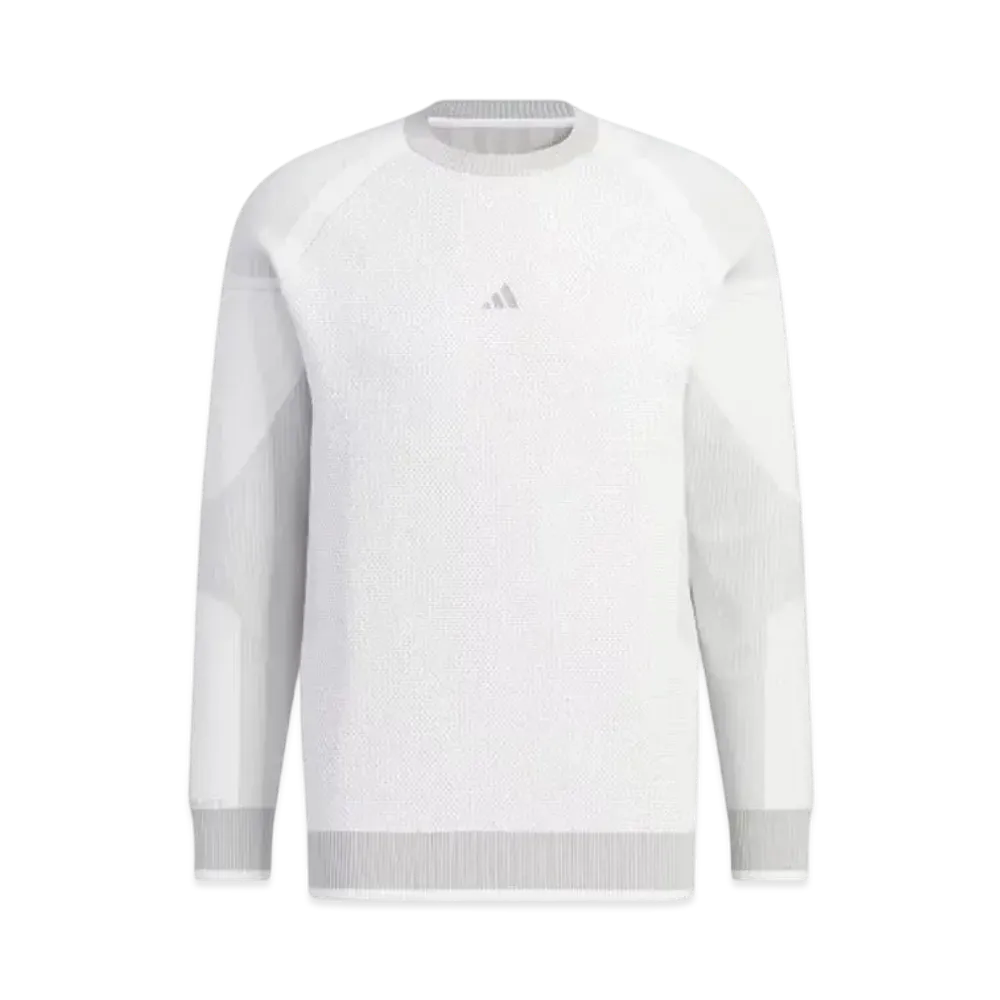 adidas Primeknit Pullover Long Sleeve Sweater "White"