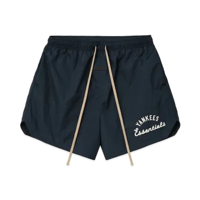 FEAR OF GOD ESSENTIALS Yankees Gym Short "Dark Sapphire"
