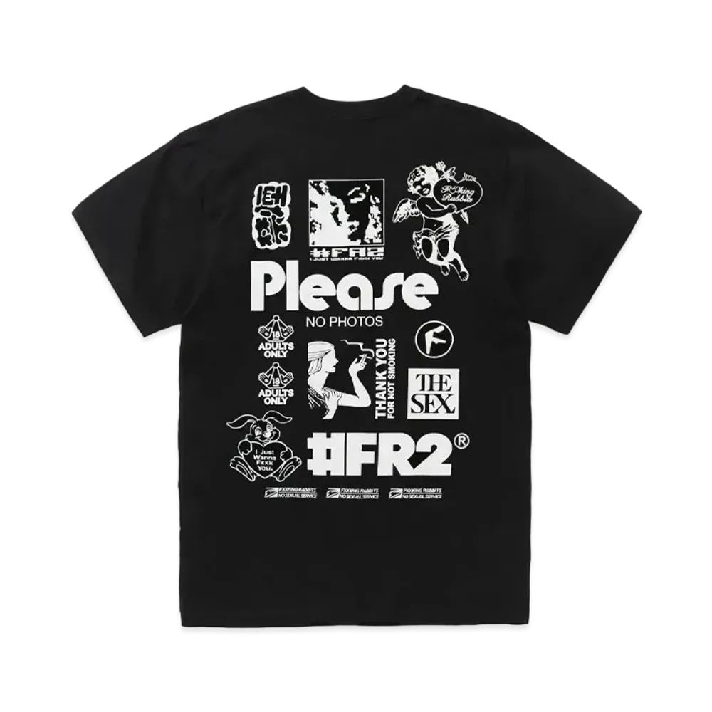 FR2 Please No Photos T-Shirt "Black"
