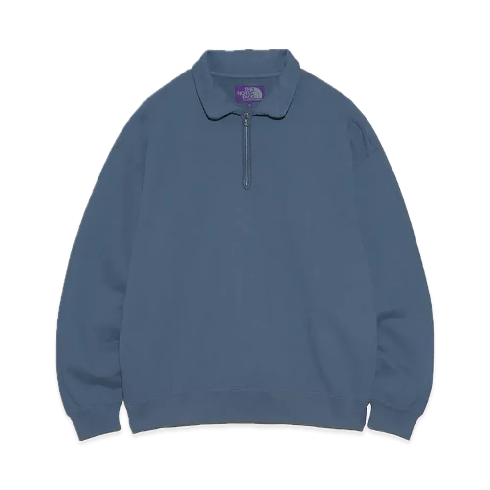 The North Face PURPLE LABEL 11oz Half Zip Sweatshirt "Sax"