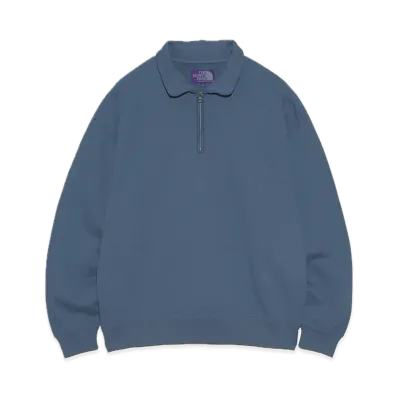 The North Face PURPLE LABEL 11oz Half Zip Sweatshirt "Sax"