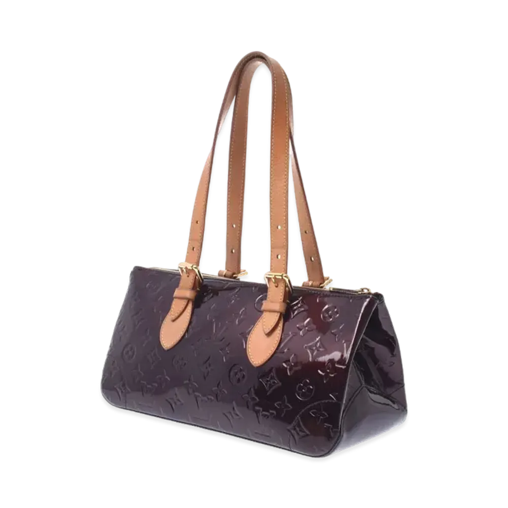 Louis Vuitton Rosewood Avenue Monogram Vernis "Amarante"