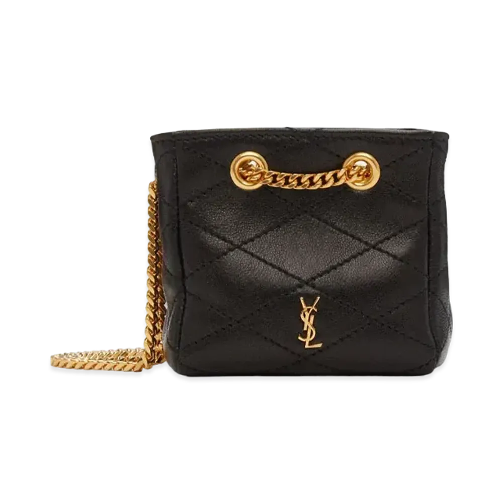 SAINT LAURENT Baby Bucket Bag "Black"