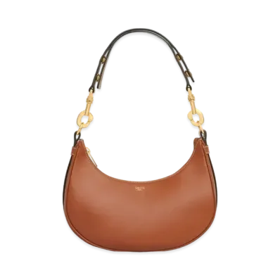 CELINE Medium Ava Strap Bag In Smooth Calfskin "Tan"
