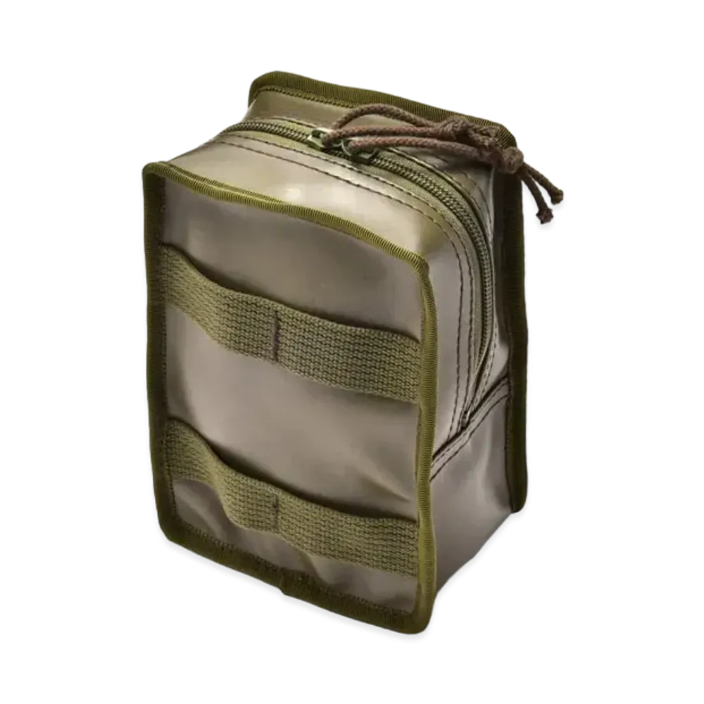 THE REAL McCOY'S RUBBERIZED, POUCH "Olive"