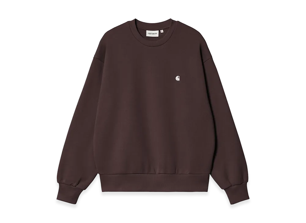 Carhartt WIP Women's Casey Sweat "Palisander/Silver"