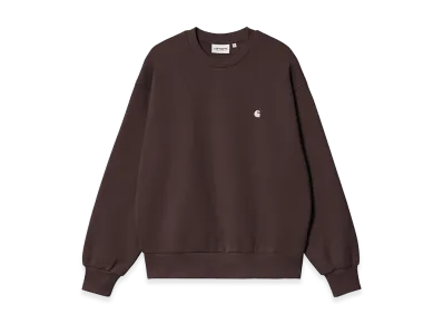 Carhartt WIP Women's Casey Sweat "Palisander/Silver"