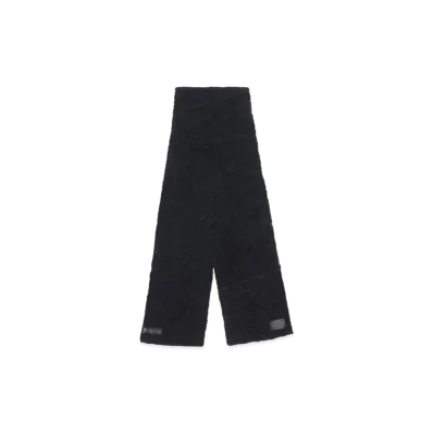 Stussy Pieced Alpaca Wool Scarf "Black"
