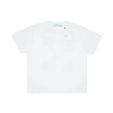 OFF-WHITE Oversized Abstract Arrows Embroidered T-Shirt "White"