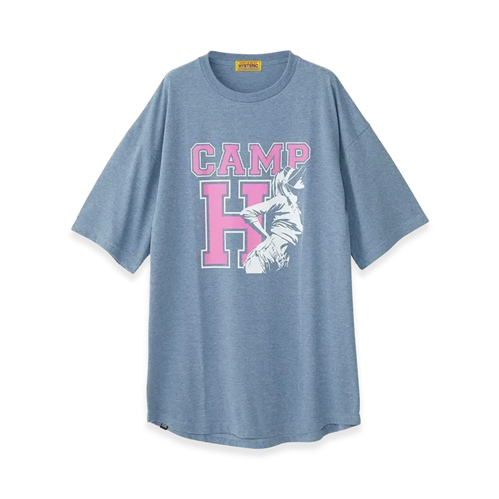 HYSTERIC GLAMOUR Women's Camp H Dress "Blue"
