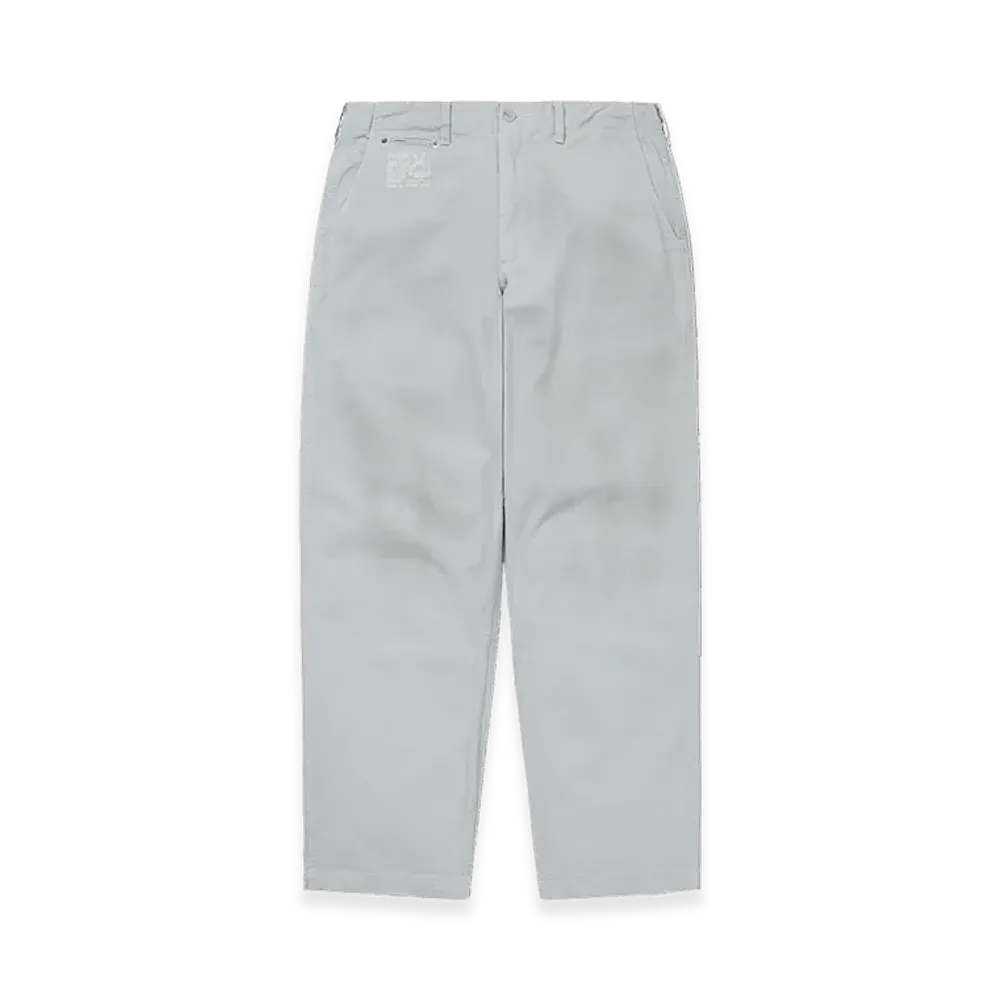 thisisneverthat x Daniel Johnston Faded Twill Pant "Light Grey"