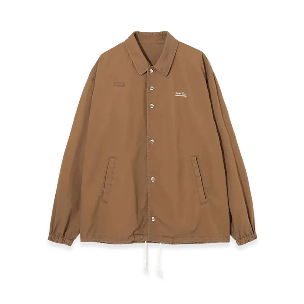 UNDERCOVER Cotton Coach Jacket "Brown"