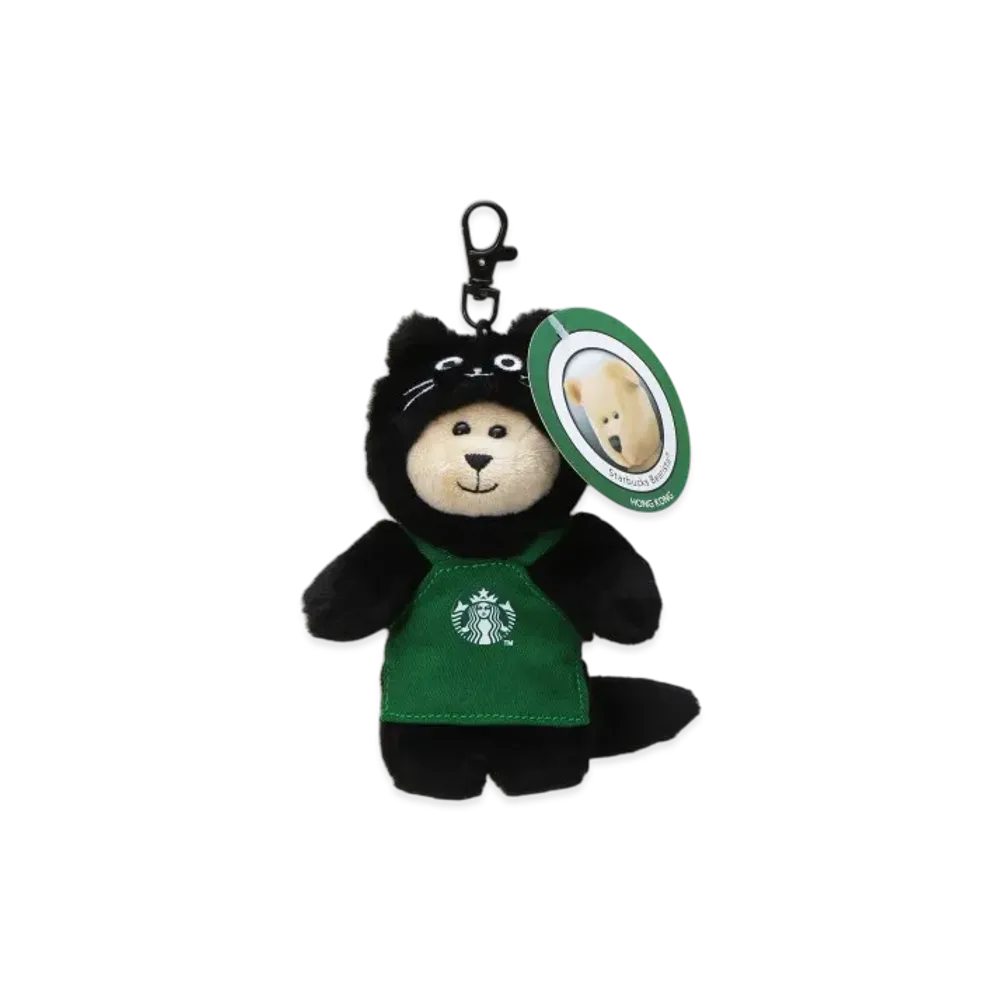 STARBUCKS Seasonal Goods "Playful Halloween Cat" Halloween 2025 Bearista Mini "Black"