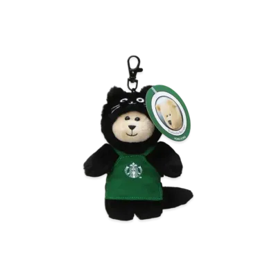 STARBUCKS Seasonal Goods "Playful Halloween Cat" Halloween 2025 Bearista Mini "Black"