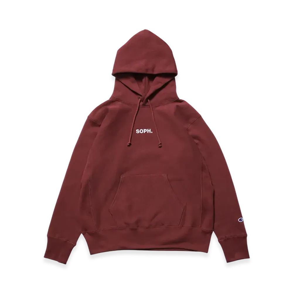 Champion x SOPH. Reverse Weave Hoodie "Bordeaux"