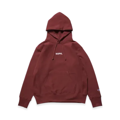 Champion x SOPH. Reverse Weave Hoodie "Bordeaux"