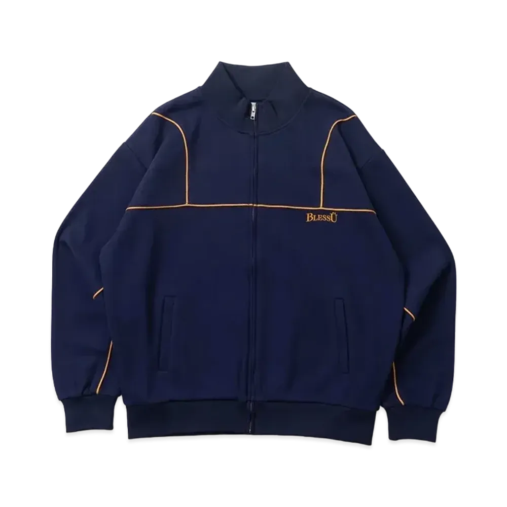 BLESS U Bless U Line Track Jacket "Navy"