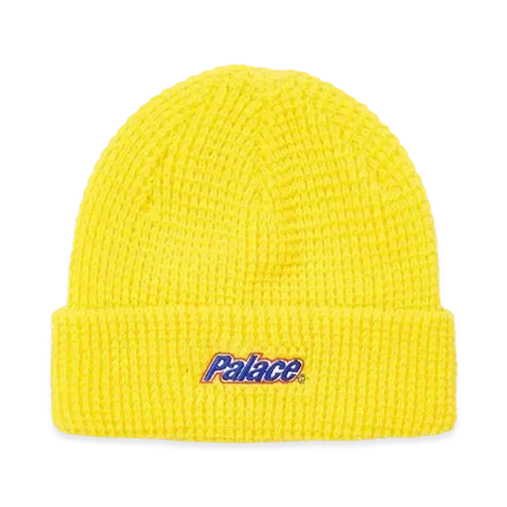 PALACE Lowercase Font Beanie "Yellow"