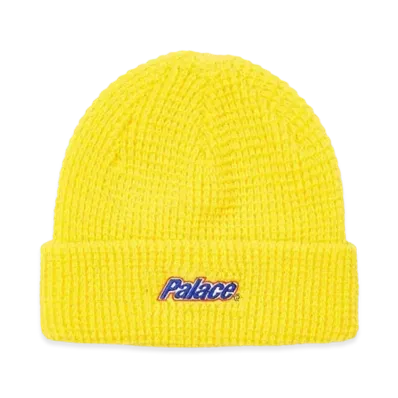 PALACE Lowercase Font Beanie "Yellow"