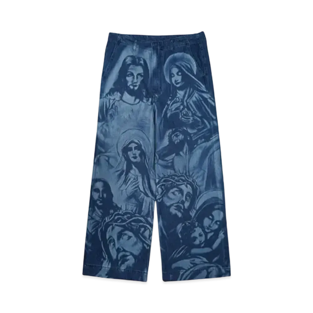 Gerrit Jacob WIDE LEG JEANS "INDIGO/BLUE"