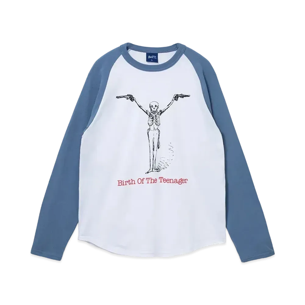 BoTT Hands Up Raglan LS Tee "White"