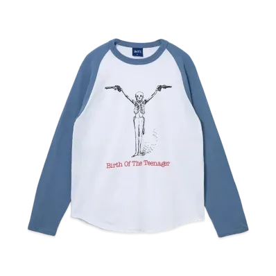 BoTT Hands Up Raglan LS Tee "White"