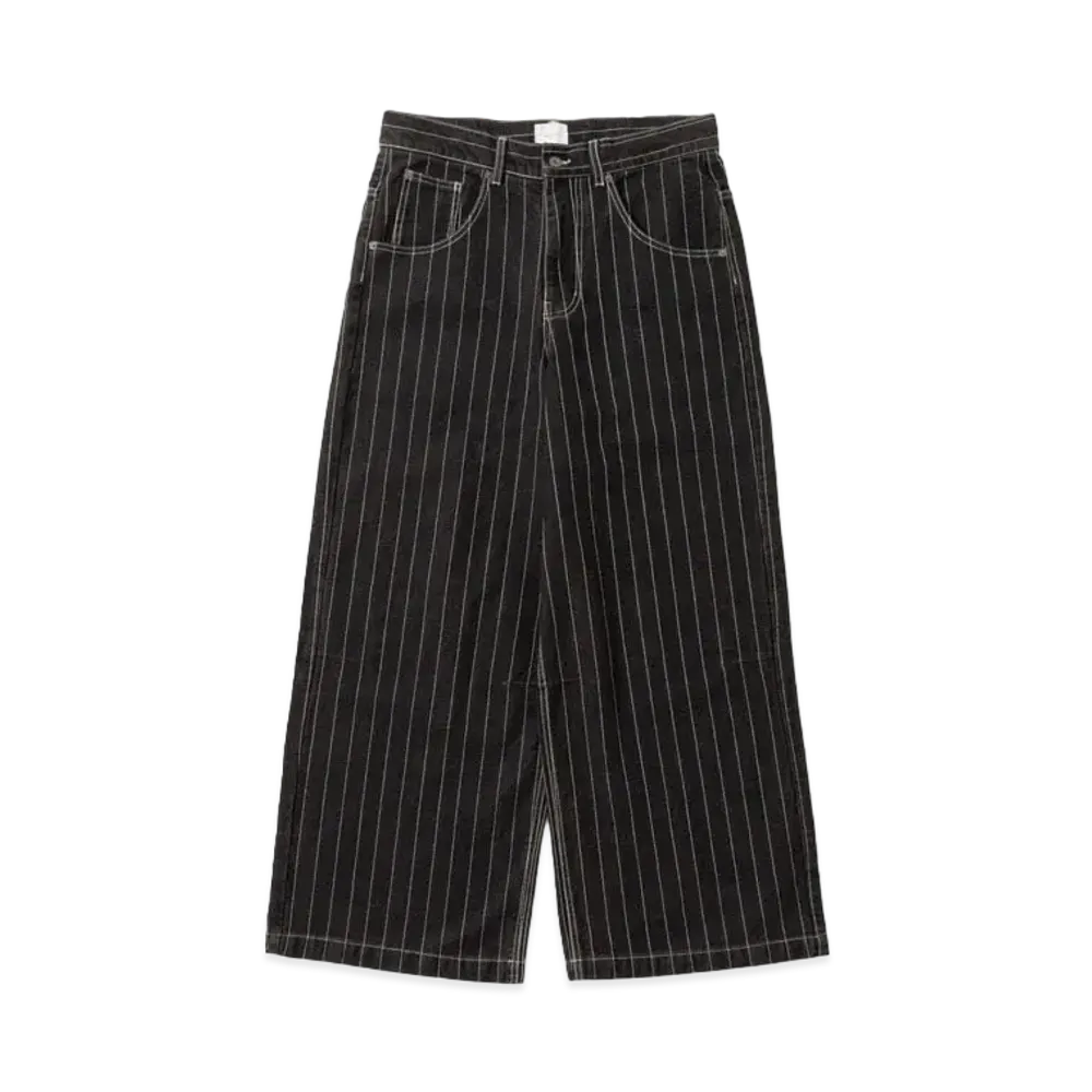 BLESS U BU Stripe Denim "Black"