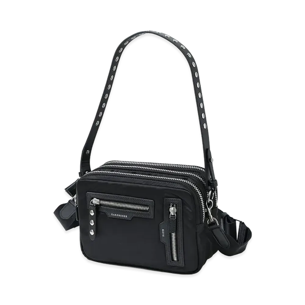 Anya Hindmarch Crossbody Trio Studs "Black"
