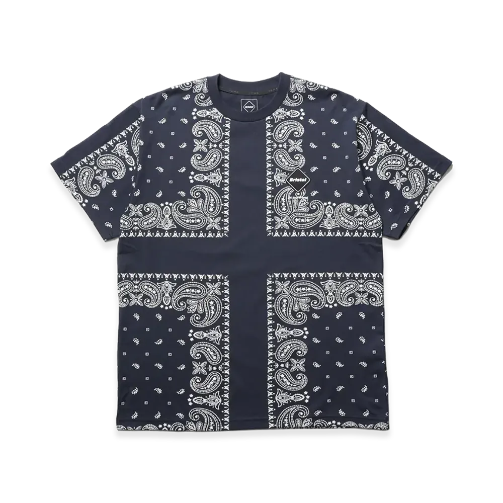 F.C.Real Bristol Bandana Tee "Navy"