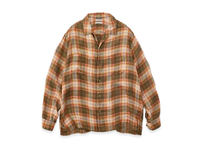 NICENESS E.Romeo check Shirt "Brown"
