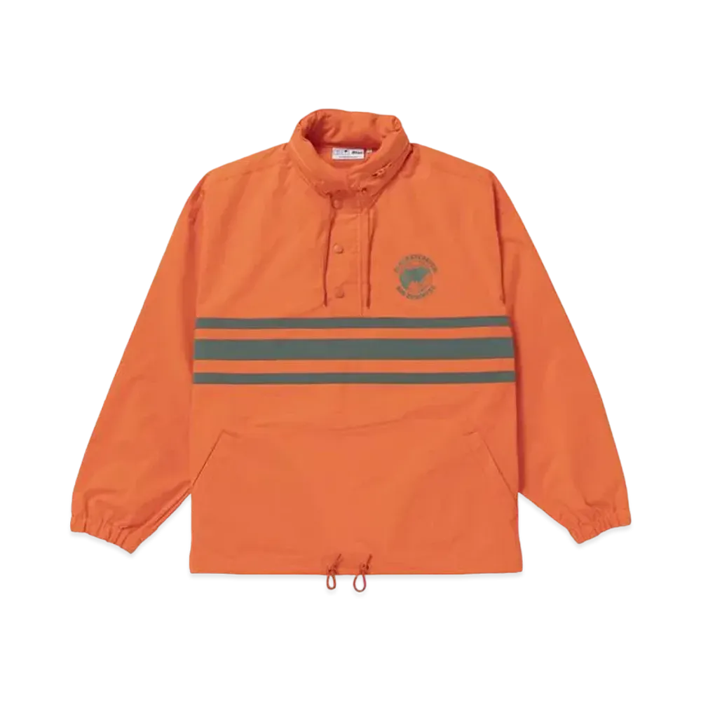 BlackEyePatch BIG BUSINESS NYLON ANORAK "Orange"